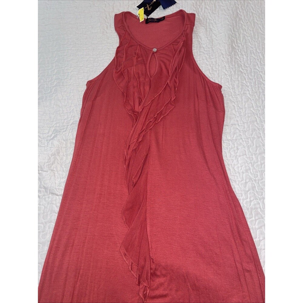 Seven7 Women's Sun Dress Small S Sleeveless Casual Boho Beach Coverup Resort